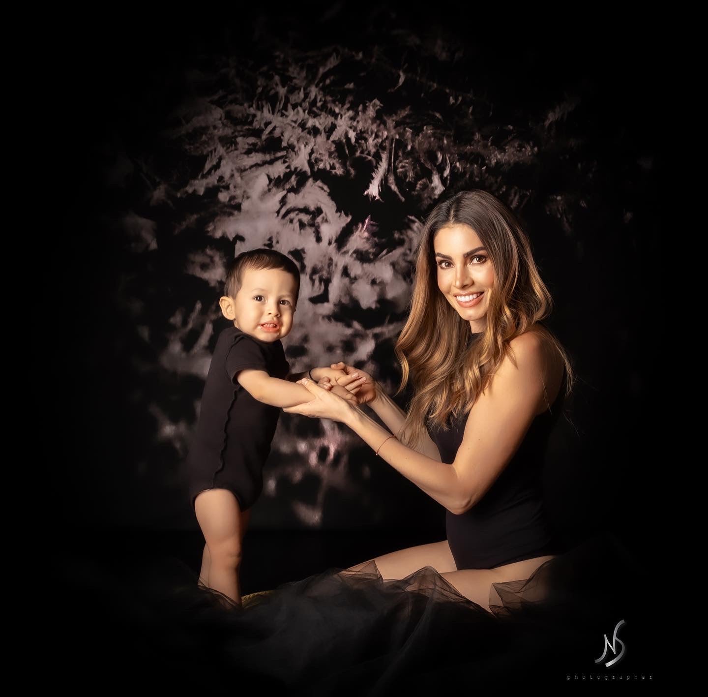 Kate Abstrakter schwarzer Hintergrund - Kate Backdrop.de