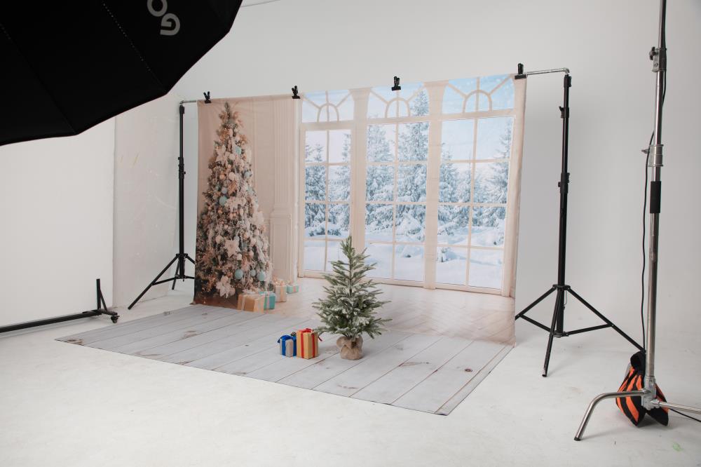Kate Weihnachten weißer Hintergrund Winter für Fotografie - Kate Backdrop.de