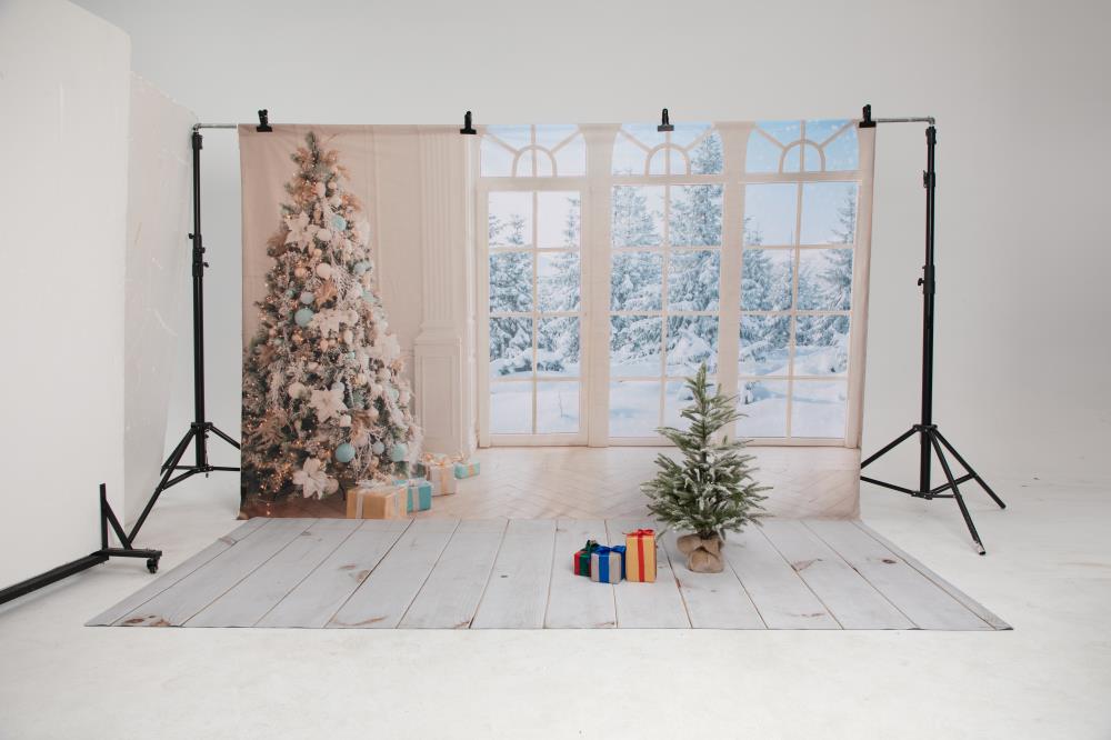 Kate Weihnachten weißer Hintergrund Winter für Fotografie - Kate Backdrop.de