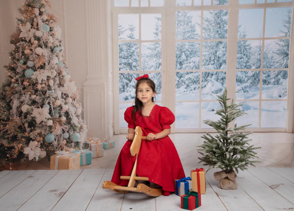 Kate Weihnachten weißer Hintergrund Winter für Fotografie - Kate Backdrop.de