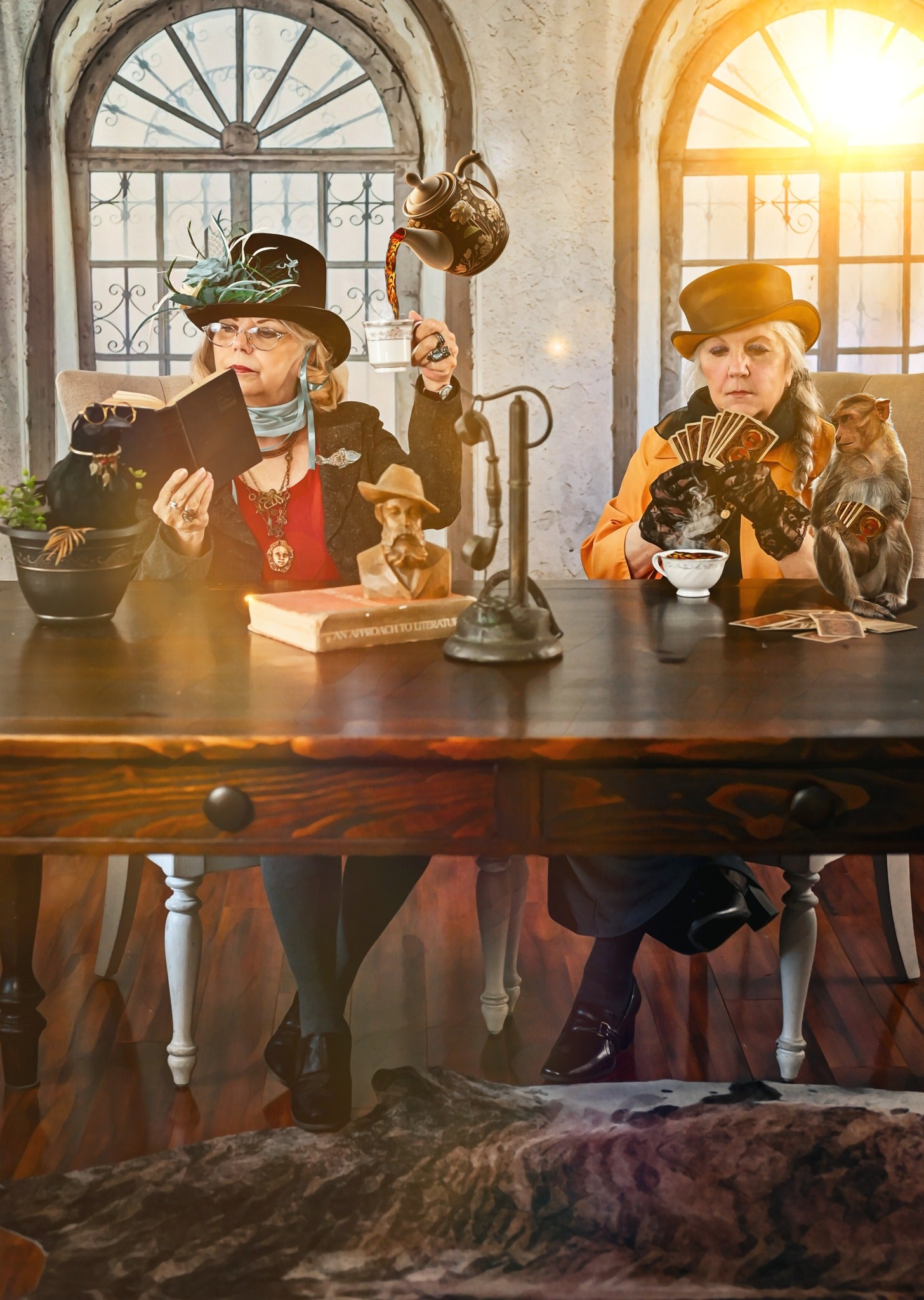 Kate Retro Old Hintergrund Fenster für Fotografie - Kate Backdrop.de