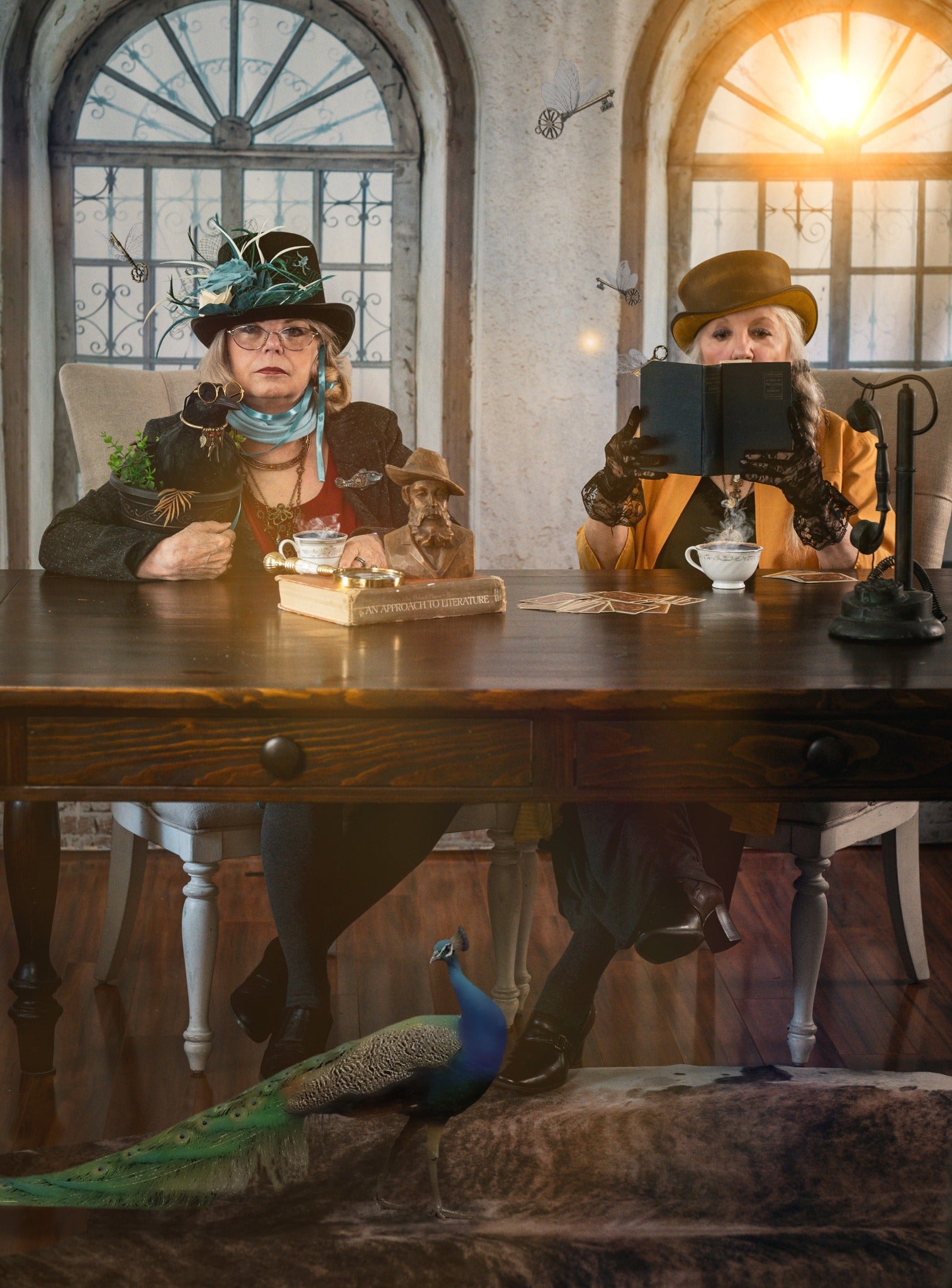 Kate Retro Old Hintergrund Fenster für Fotografie - Kate Backdrop.de