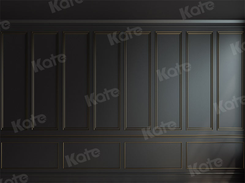 Kate Schwarzer Retro-Wandhintergrund für Fotografie - Kate Backdrop.de