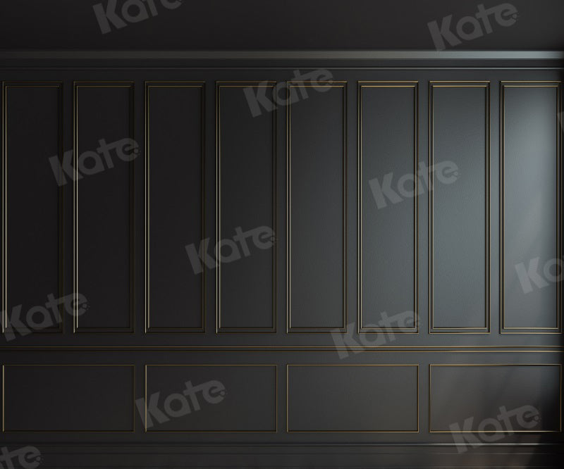 Kate Schwarzer Retro-Wandhintergrund für Fotografie - Kate Backdrop.de