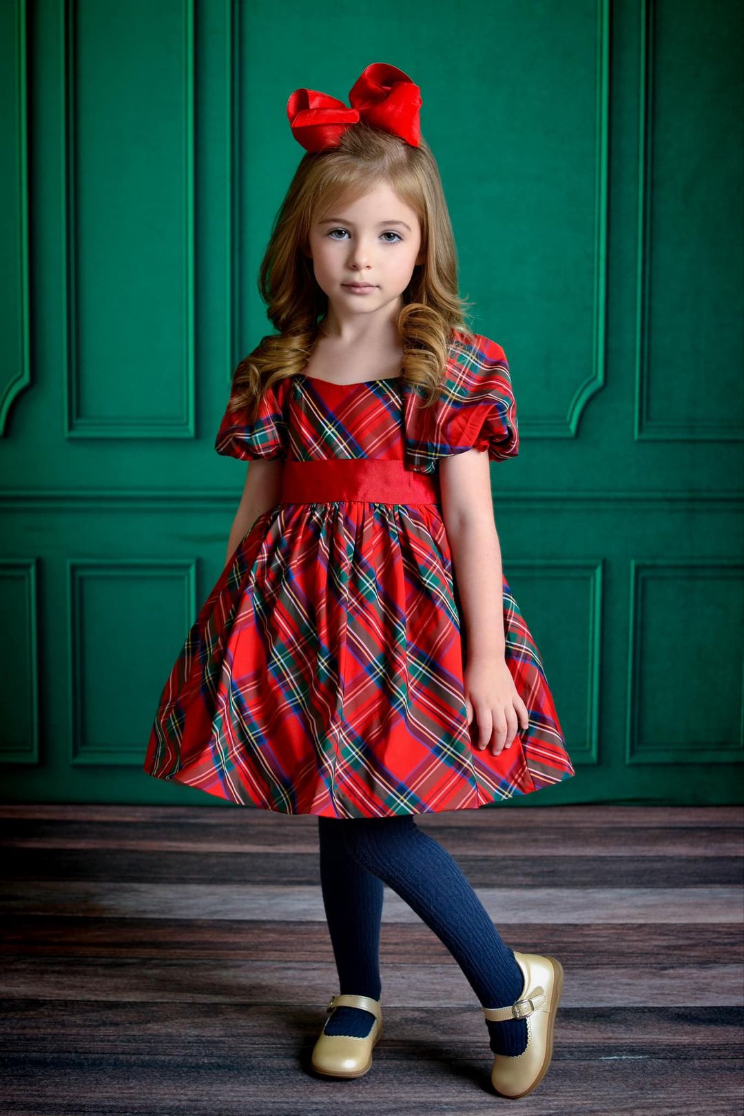 Kate Weihnachten Vintage Grün Wand Hintergrund für Fotografie - Kate Backdrop.de