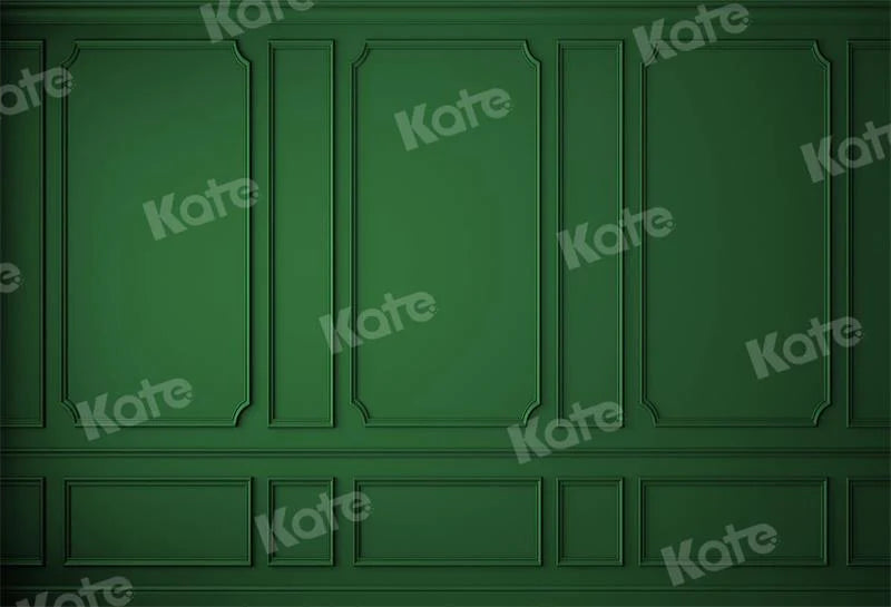 Kate Weihnachten Vintage Grün Wand Hintergrund für Fotografie - Kate Backdrop.de