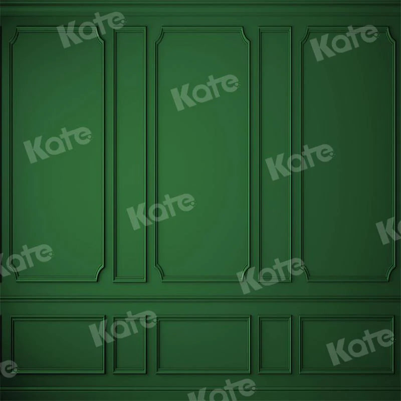 Kate Weihnachten Vintage Grün Wand Hintergrund für Fotografie - Kate Backdrop.de