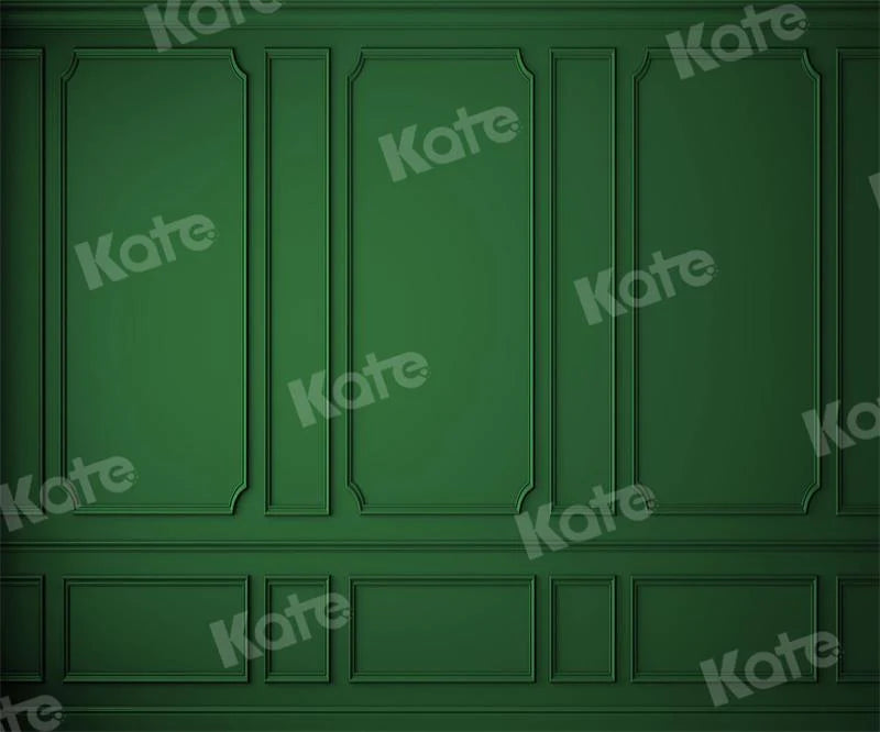 Kate Weihnachten Vintage Grün Wand Hintergrund für Fotografie - Kate Backdrop.de