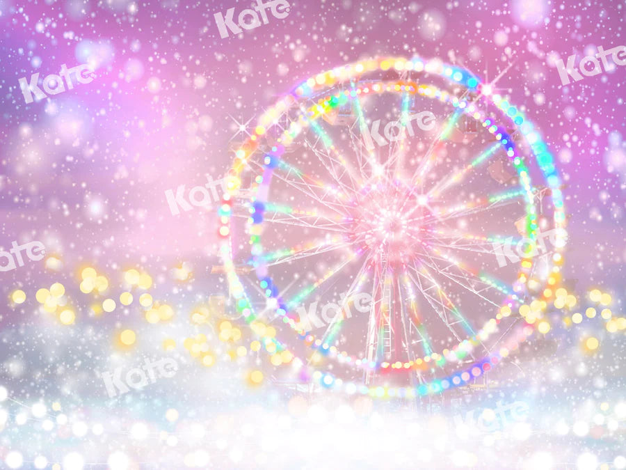 Kate Bokeh Hintergrund Fantasy Riesenrad von GQ - Kate Backdrop.de