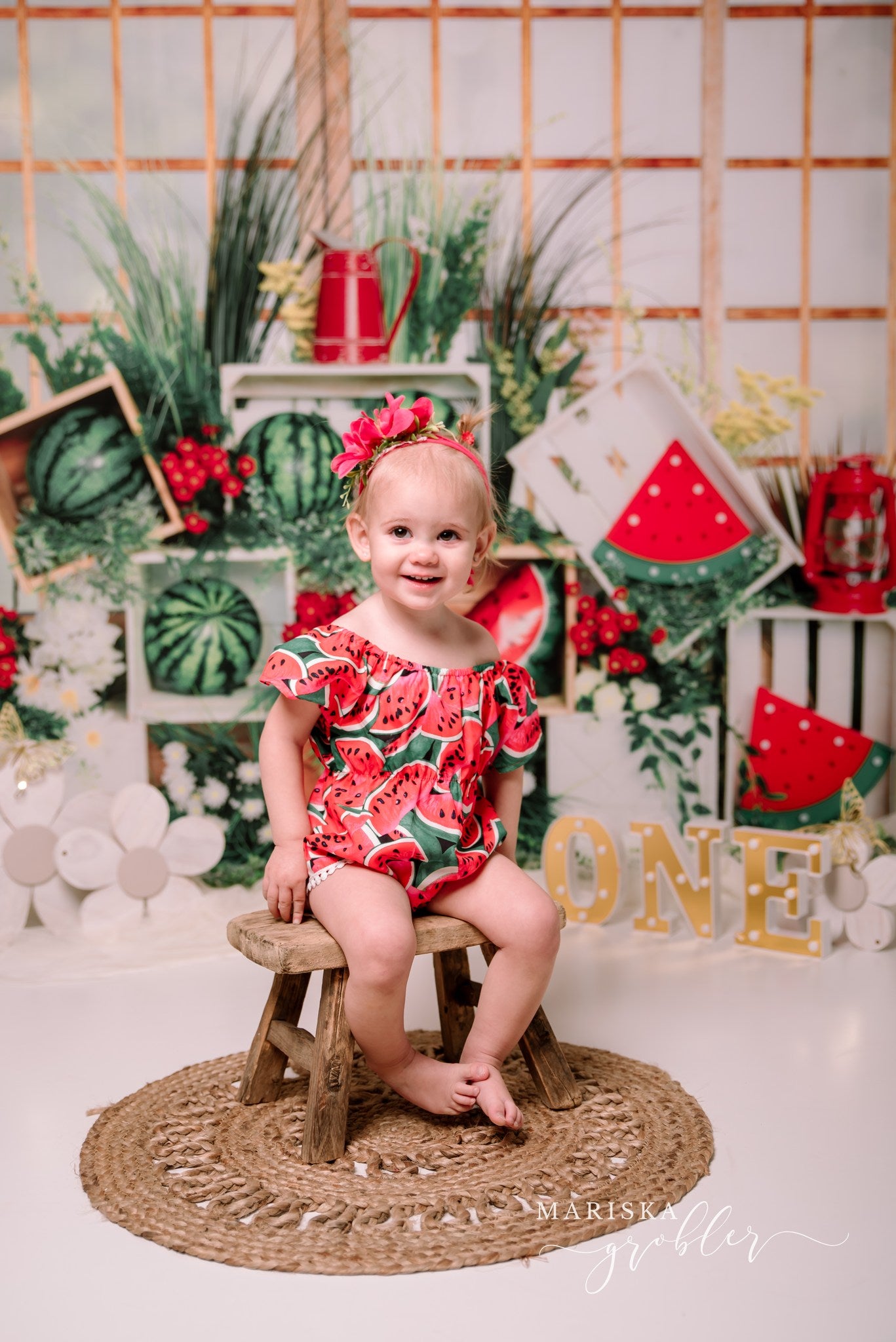 Kate Sommerfrüchte Wassermelone Hintergrund von Emetselch - Kate Backdrop.de