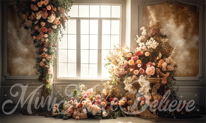 Kate Painterly Fine Art Rose Zimmer Geburtstag Hochzeit Feier Hintergrund von Mini MakeBelieve - Kate Backdrop.de