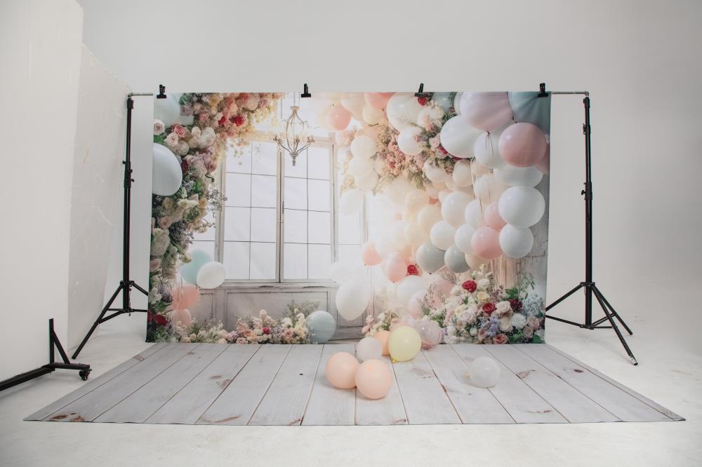 Kate Painterly Frühling Distressed Licht Party Zimmer Hochzeit Geburtstag Hintergrund von Mini MakeBelieve