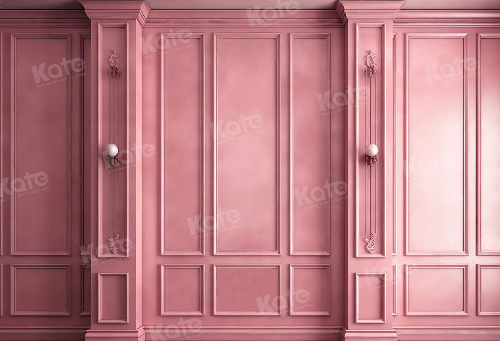 Kate Rosa Vintage Wand Boudoir Hintergrund für Fotografie