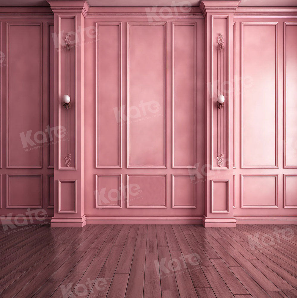 Kate Rosa Vintage Wand Boudoir Hintergrund für Fotografie