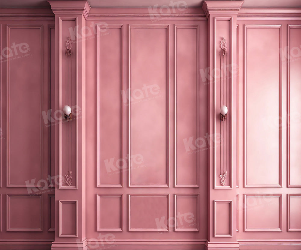 Kate Rosa Vintage Wand Boudoir Hintergrund für Fotografie