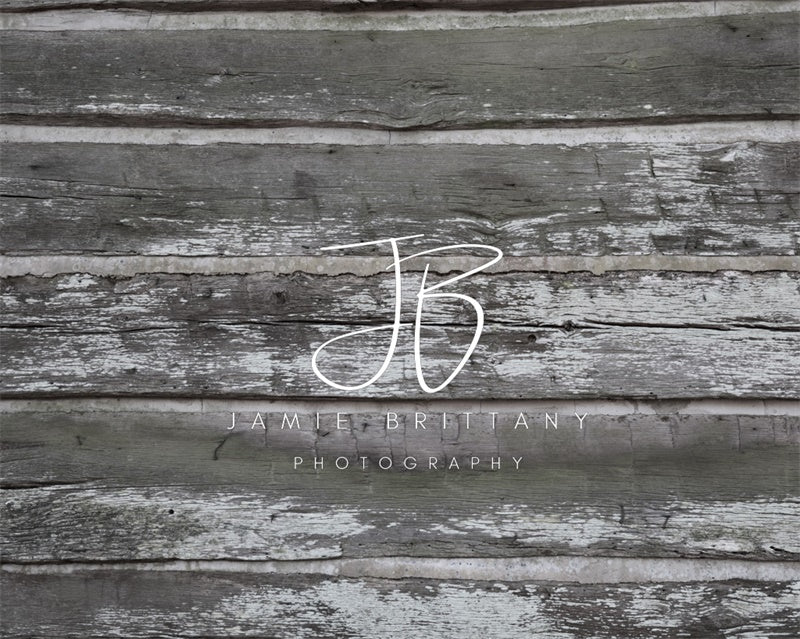 Kate Retro Blockhaus Wandhintergrund von JB Fotografie - Kate Backdrop.de