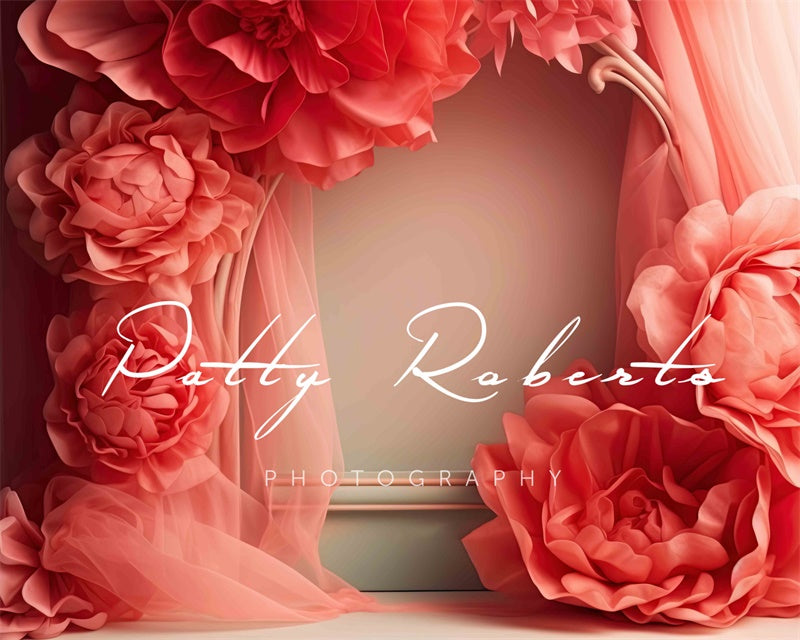 Kate Blühende Glückseligkeit Floraler Hintergrund von Patty Roberts - Kate Backdrop.de