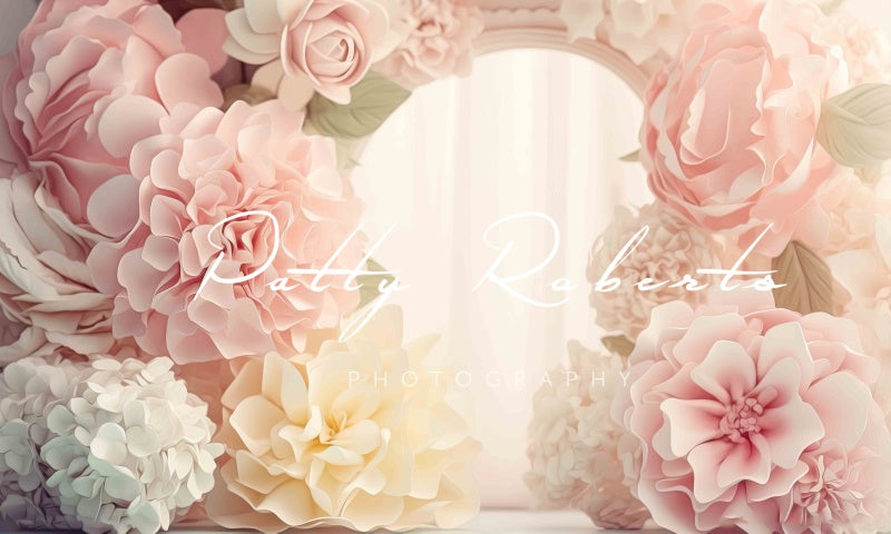 Kate Blumige Fantasy Hochzeit Hintergrund von Patty Roberts - Kate Backdrop.de