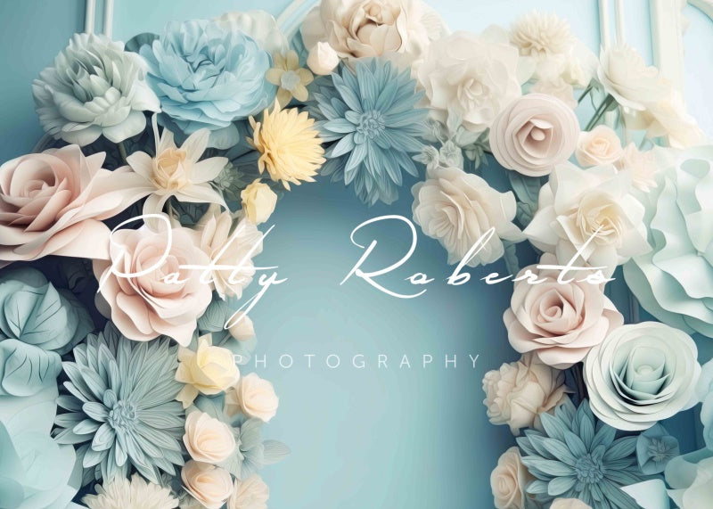 Kate Blumenmalerisches Märchenland Hochzeitshintergrund von Patty Roberts