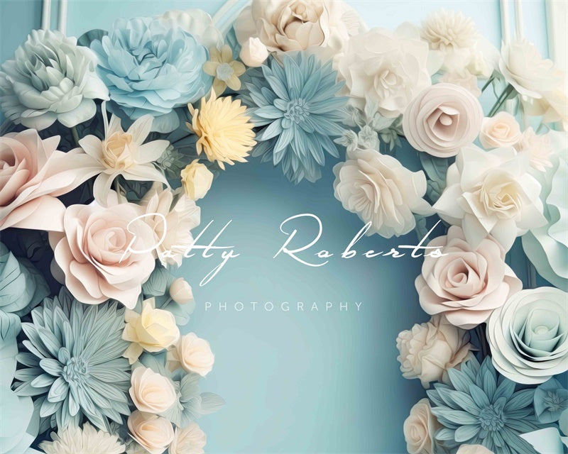 Kate Blumenmalerisches Märchenland Hochzeitshintergrund von Patty Roberts