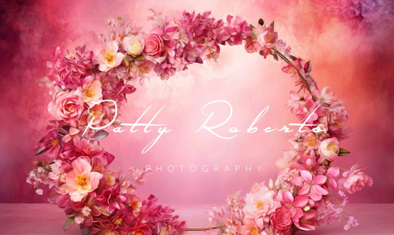 Kate Painterly Blooming Beauty Fine Art Floral Hintergrund von Patty Roberts - Kate Backdrop.de
