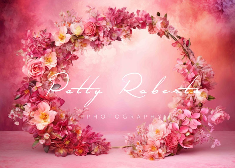 Kate Painterly Blooming Beauty Fine Art Floral Hintergrund von Patty Roberts - Kate Backdrop.de