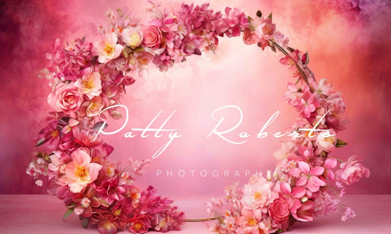 Kate Painterly Blooming Beauty Fine Art Floral Hintergrund von Patty Roberts - Kate Backdrop.de