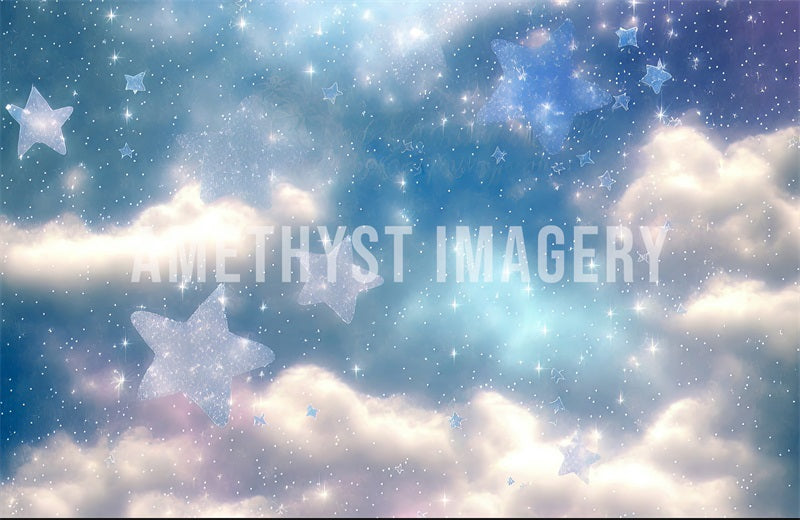 Kate Dream Cake Smash Stern Lichter Hintergrund von Angela Miller - Kate Backdrop.de