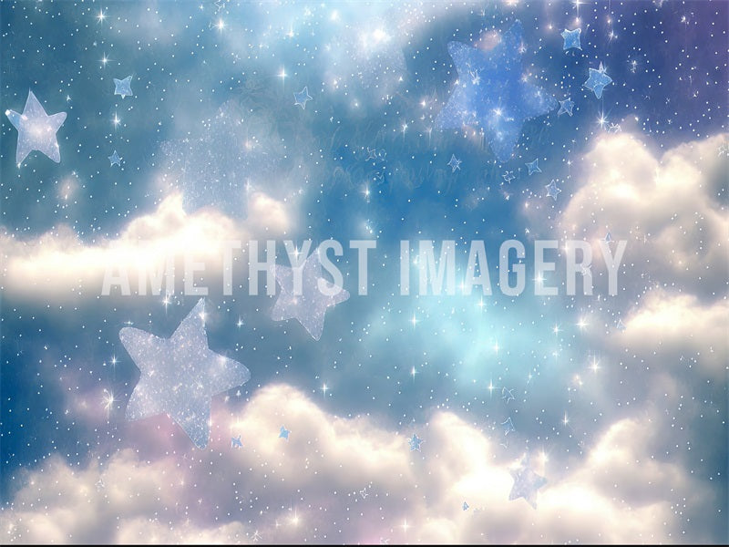 Kate Dream Cake Smash Stern Lichter Hintergrund von Angela Miller - Kate Backdrop.de