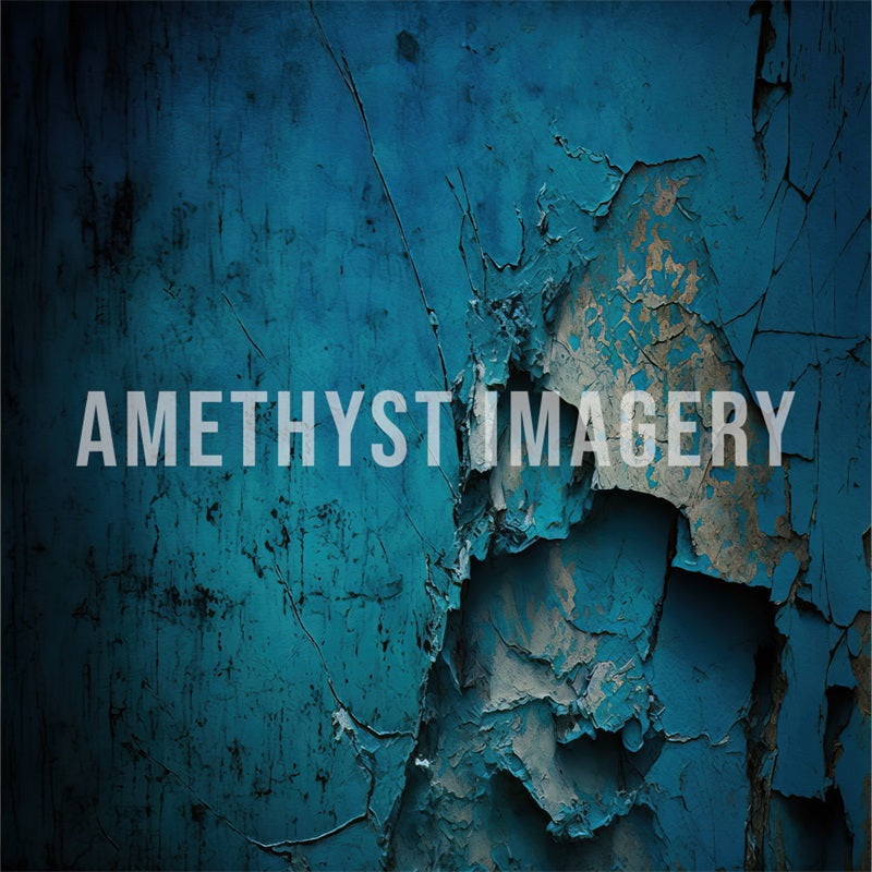 Kate Blaue Farbe gerissene Wand Hintergrund von Angela Miller - Kate Backdrop.de