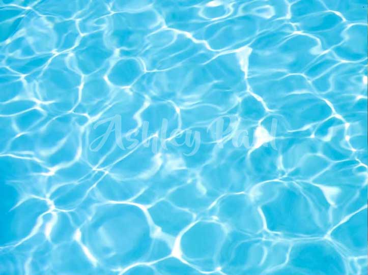 Kate Sommer Schwimmbad Boden Hintergrund von Ashley Paul - Kate Backdrop.de
