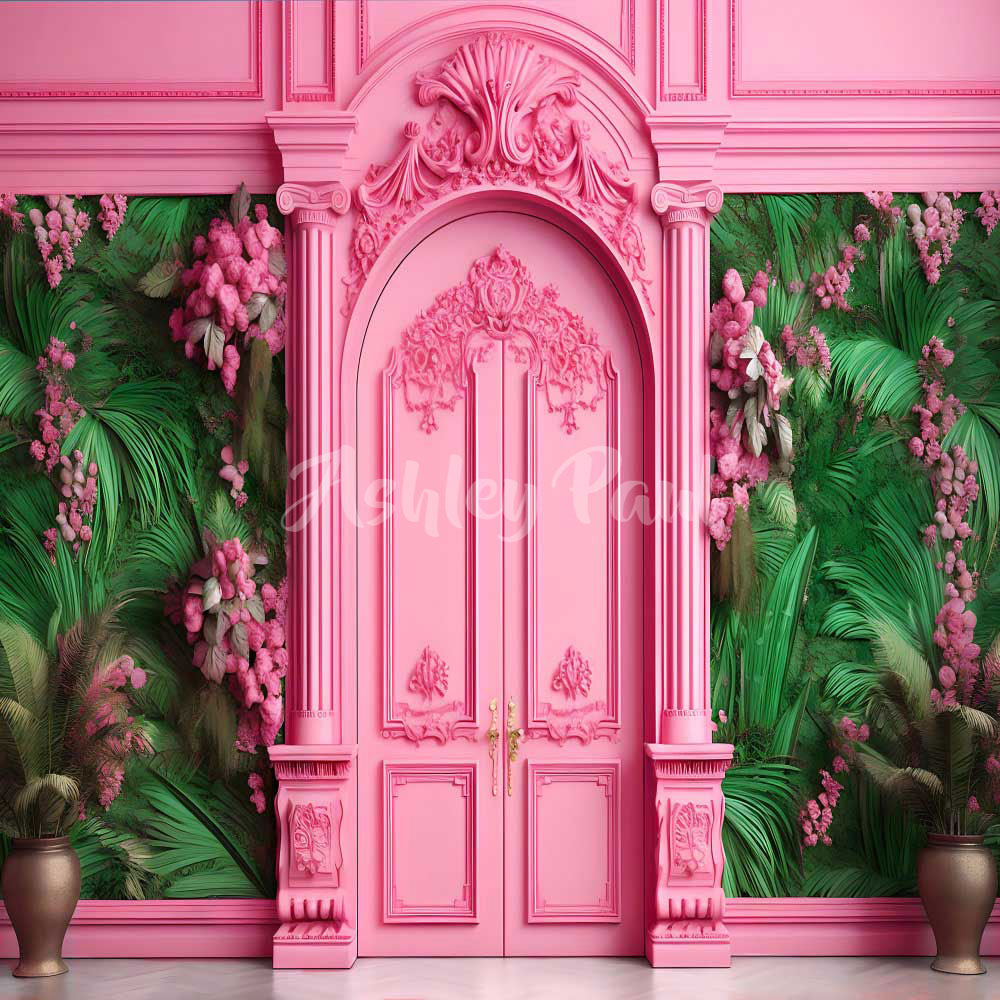 Kate Fantasy Puppenhaus Wand Hintergrund von Ashley Paul - Kate Backdrop.de
