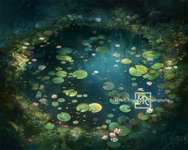 Kate Verzauberte Fairy Forest Waterlily Hintergrund von Mandy Ringe Fotograf - Kate Backdrop.de