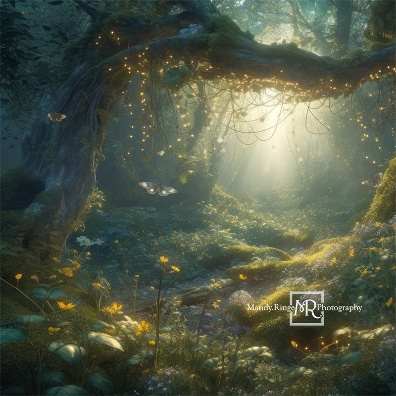 Kate Verzauberte Sommer Fairy Forest Hintergrund von Mandy Ringe Fotograf - Kate Backdrop.de