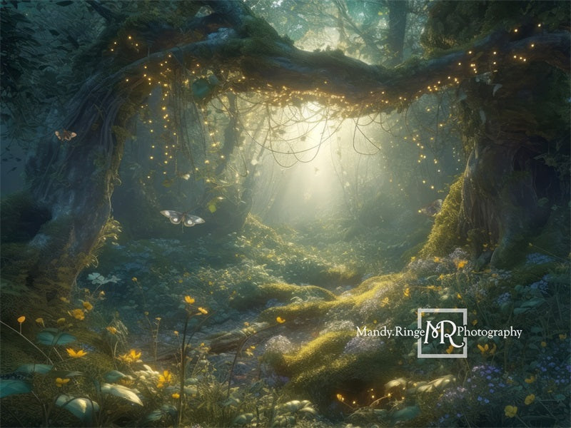 Kate Verzauberte Sommer Fairy Forest Hintergrund von Mandy Ringe Fotograf - Kate Backdrop.de