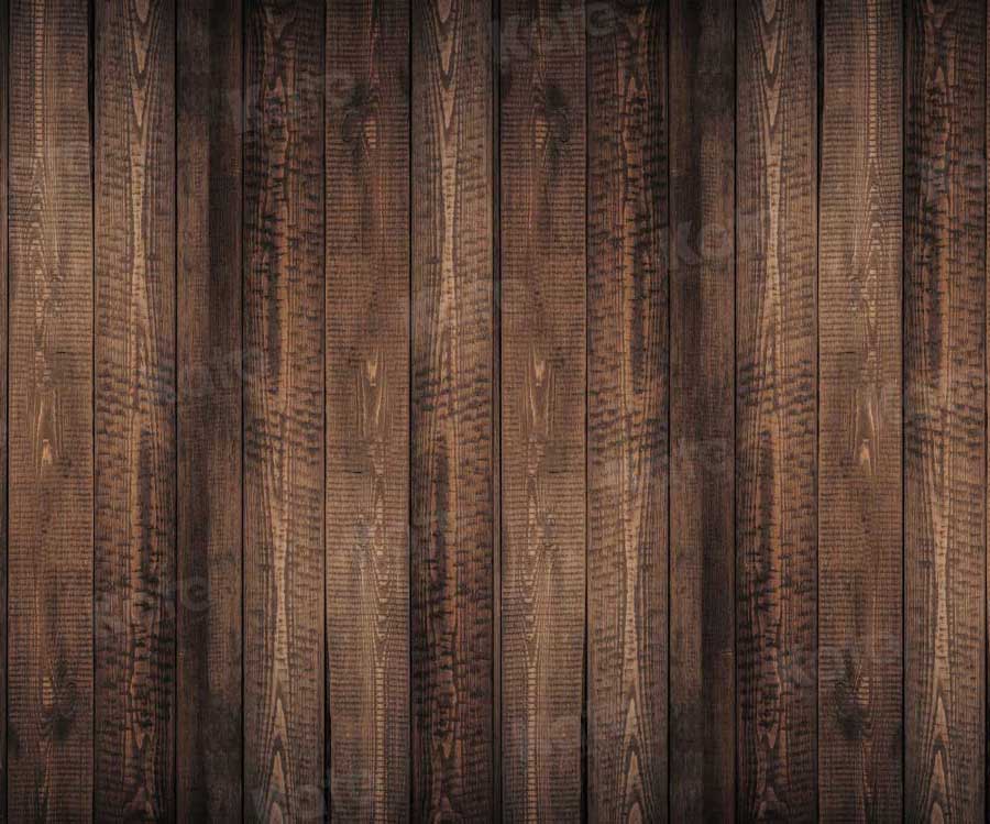 Kate Alter dunkelbrauner Holzboden als Hintergrund für Fotografie - Kate Backdrop.de