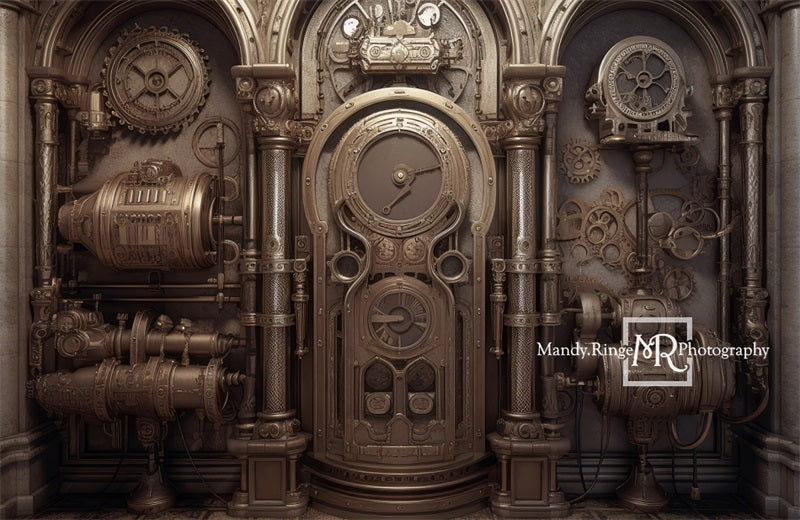 Kate Industrielle Steampunk Wand Hintergrund von Mandy Ringe Fotograf - Kate Backdrop.de