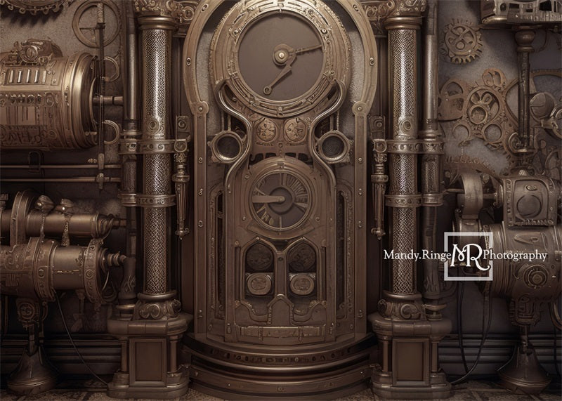 Kate Industrielle Steampunk Wand Hintergrund von Mandy Ringe Fotograf - Kate Backdrop.de