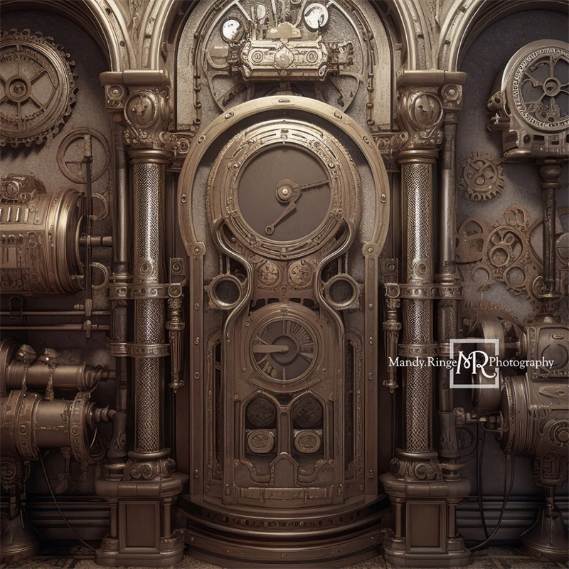 Kate Industrielle Steampunk Wand Hintergrund von Mandy Ringe Fotograf - Kate Backdrop.de