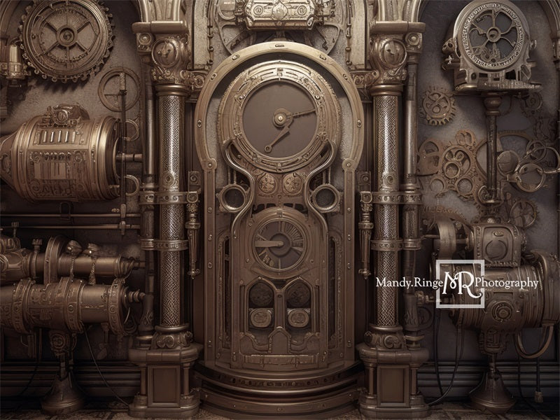 Kate Industrielle Steampunk Wand Hintergrund von Mandy Ringe Fotograf - Kate Backdrop.de