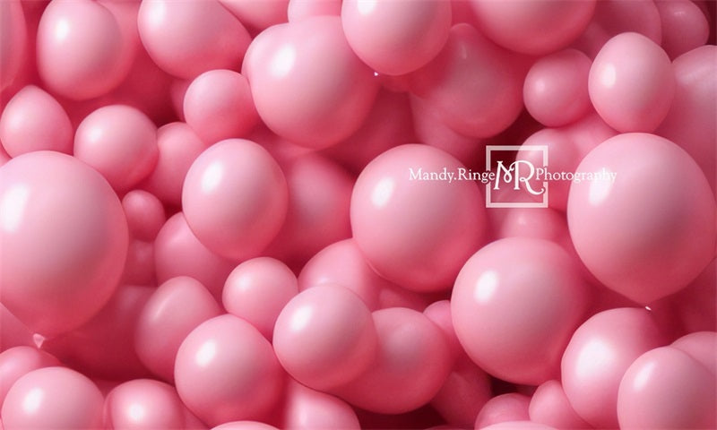 Kate Rosa Ballon Wand Hintergrund von Mandy Ringe Fotograf - Kate Backdrop.de