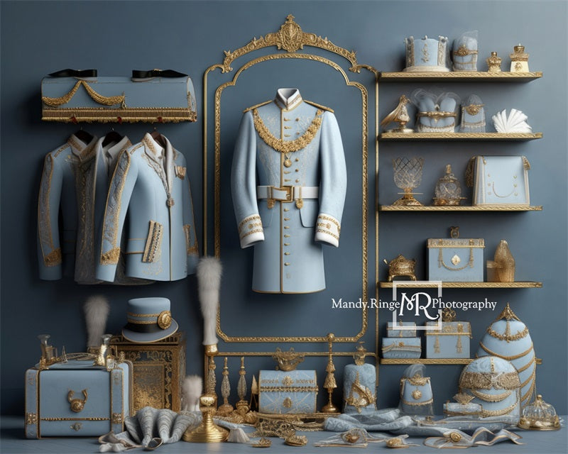 Kate Prinz Anziehsachen Schrank Hintergrund von Mandy Ringe Fotograf - Kate Backdrop.de