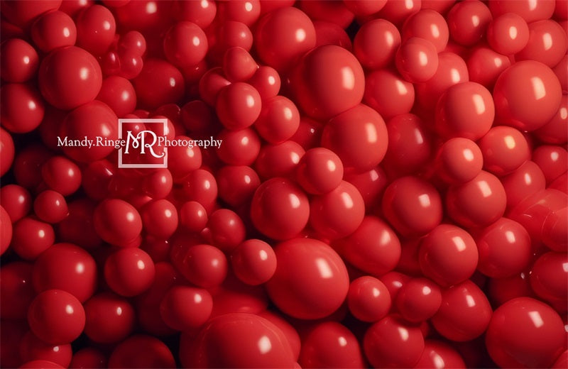 Kate Roter Ballon Wandhintergrund von Mandy Ringe Fotograf - Kate Backdrop.de