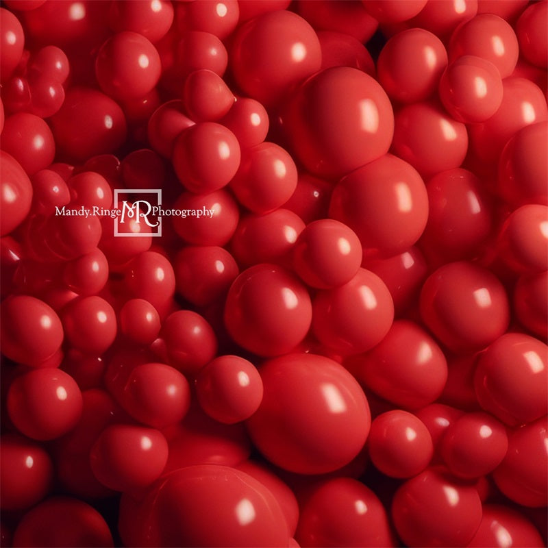 Kate Roter Ballon Wandhintergrund von Mandy Ringe Fotograf - Kate Backdrop.de