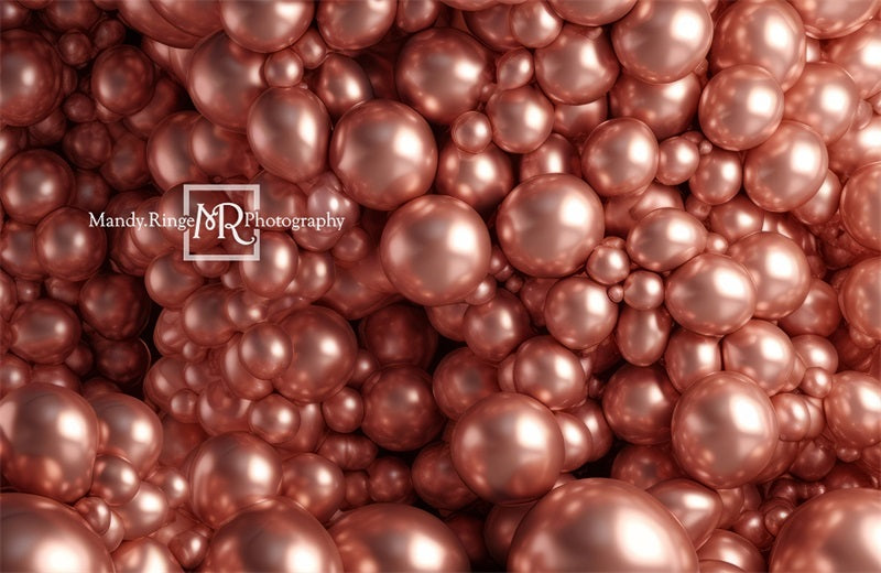 Kate Rose Gold Ballon Wandhintergrund von Mandy Ringe Fotograf - Kate Backdrop.de