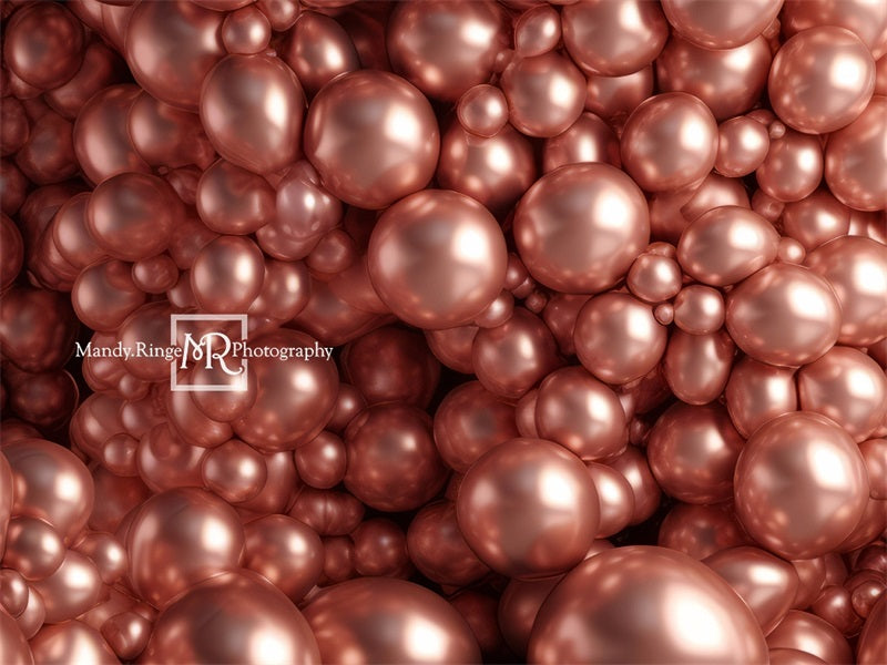 Kate Rose Gold Ballon Wandhintergrund von Mandy Ringe Fotograf - Kate Backdrop.de