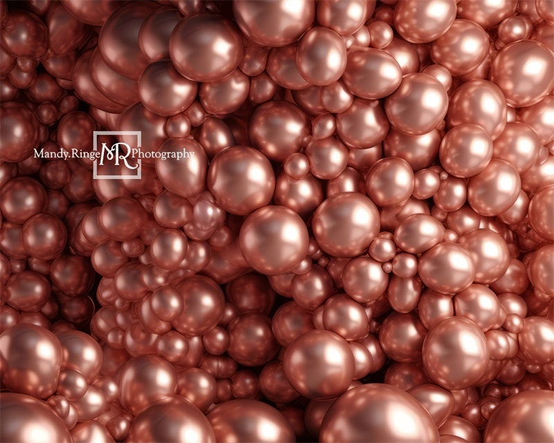 Kate Rose Gold Ballon Wandhintergrund von Mandy Ringe Fotograf - Kate Backdrop.de