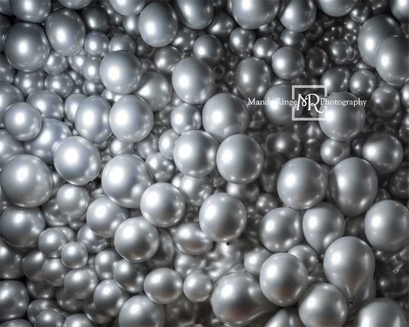 Kate Silberner Ballon-Wandhintergrund von Mandy Ringe Fotograf - Kate Backdrop.de