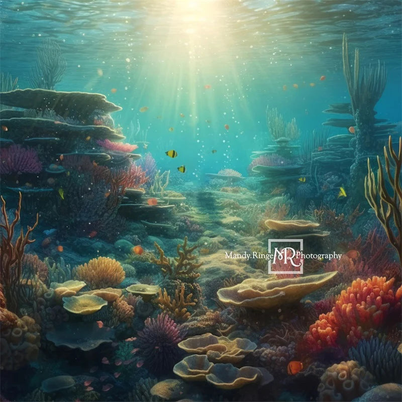 Kate Sommer Unterwasser Ozean Szene Hintergrund von Mandy Ringe Fotograf - Kate Backdrop.de