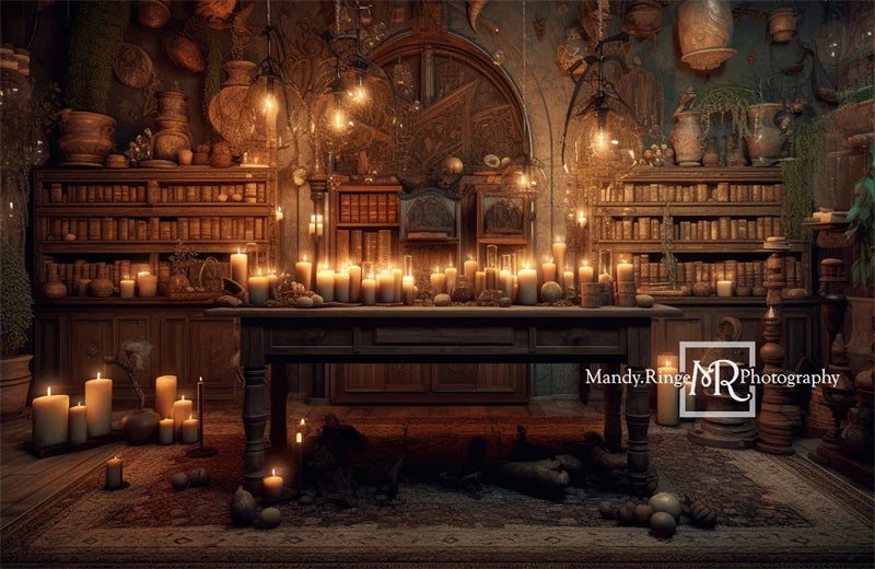 Kate Wizard Zauberraum Hintergrund von Mandy Ringe Fotograf - Kate Backdrop.de